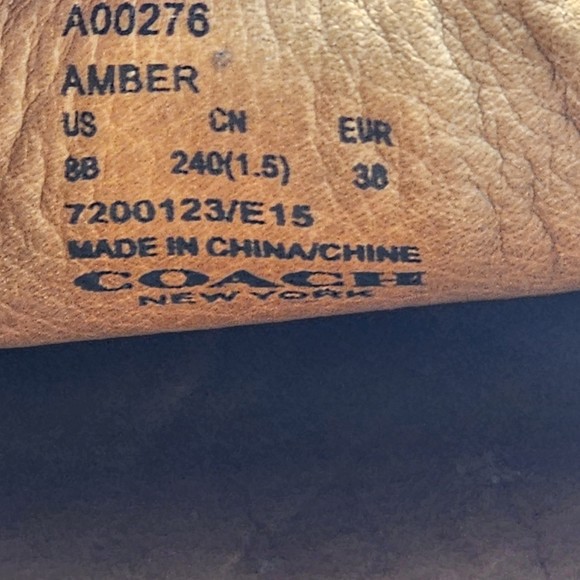 Coach Amber Marley Driver Loafer Flats - Picture 8 of 8